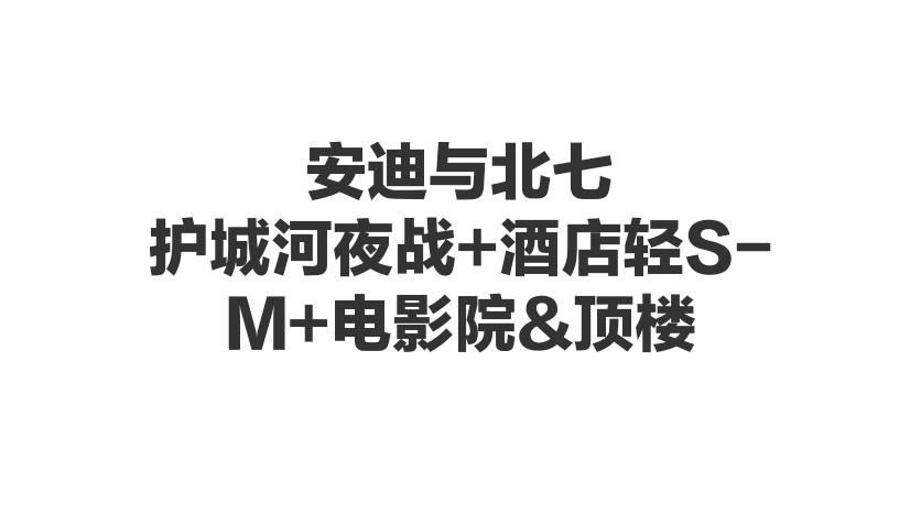 安迪与北七-护城河夜战+酒店轻S-M+电影院&顶楼-歪歪的耽美资源站